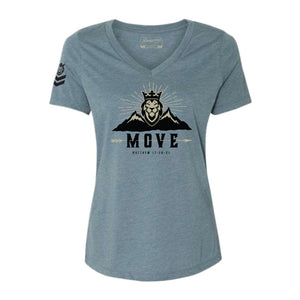 Move Slate Ladies T-Shirt
