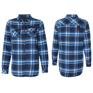 CampLife Flannel Blue/White Ladies